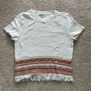 Madewell short sleeved knit shirt
